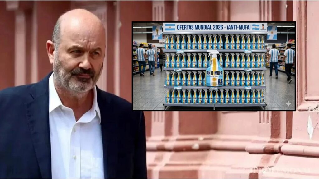 Los memes por la insólita preocupación de Sturzenegger: un desinfectante ‘Anfi Mufa‘