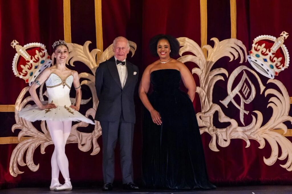 Marianela Núñez bailó frente al rey Carlos III en una gala histórica del Royal Ballet de Londres