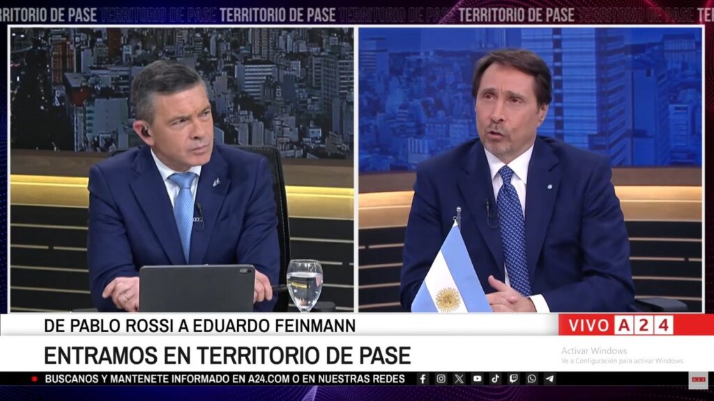 Feinmann y Rossi irritados con el candidato a presidir la Sociedad Rural cuya hija es vegetariana y dijo “mi padre sabe que el futuro es sin carne”