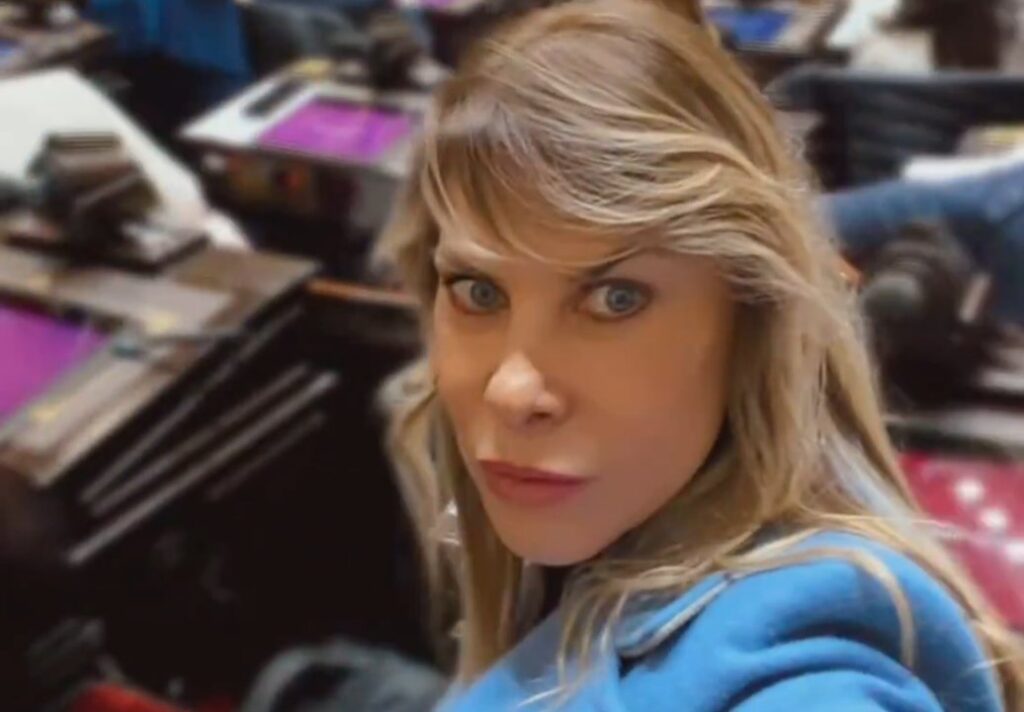 Karen Reichardt sigue en un cumple adentro del Congreso y las redes la volvieron a poner en su lugar