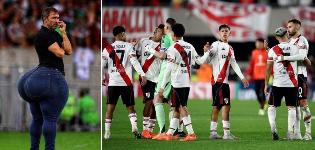 “El culo de Coudet" es tendencia: otra vez River empató sobre el final y se aseguró el 1 en el Grupo de la Copa