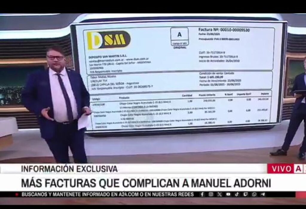 Wiñazki prendió el ventilador contra Adorni y se mostró exaltadísimo por “las bombas” que hay en el celular de Tabar