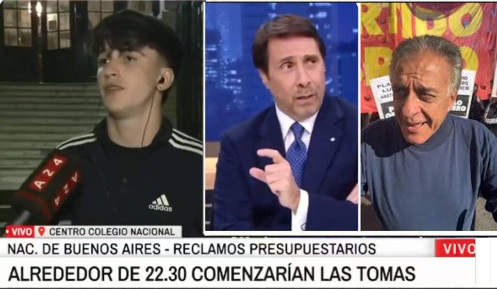 Feinmann quiso chicanear al nieto de Pitrola, el pibe lo ubicó y Néstor lo celebró en redes: “Te tapó la boca, cobarde"