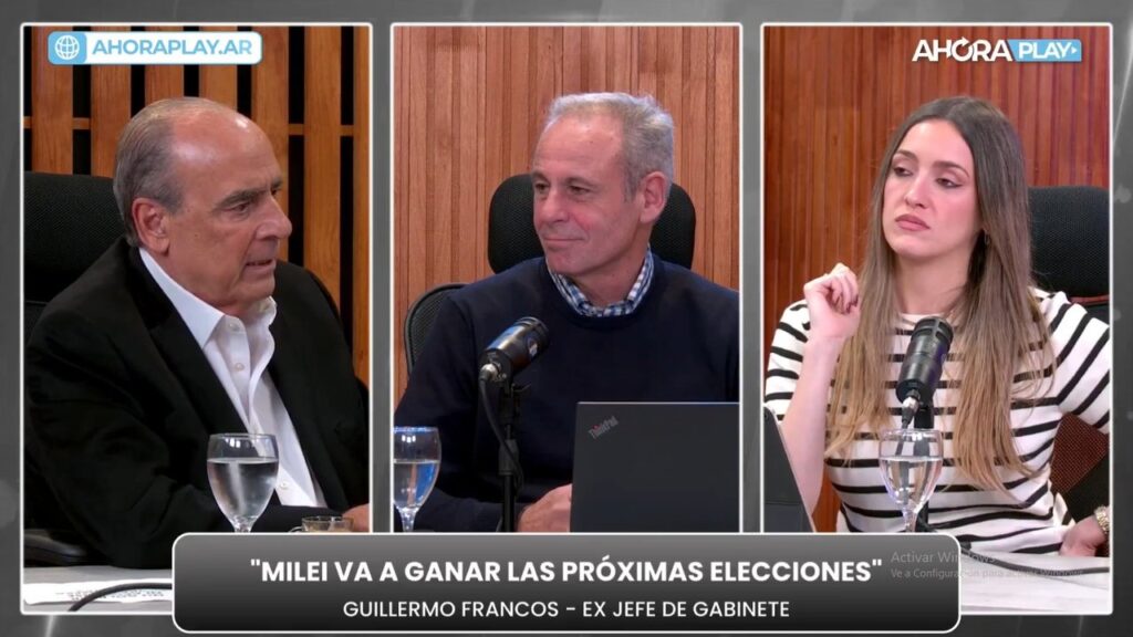 Guillermo Francos: “Milei va a ser reelecto porque no tiene nada enfrente"