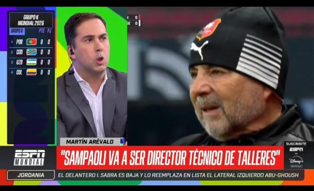 “Sampaoli va a ser el técnico de Talleres”: memes y reacciones por el bombazo de Martín Arévalo que encendió las redes