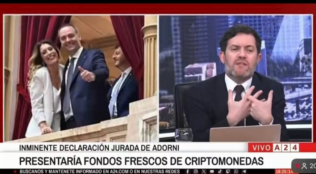 Ni Ortelli se tragó la sanata de Adorni sobre el pendrive con bitcoins que “perdió y luego encontró”