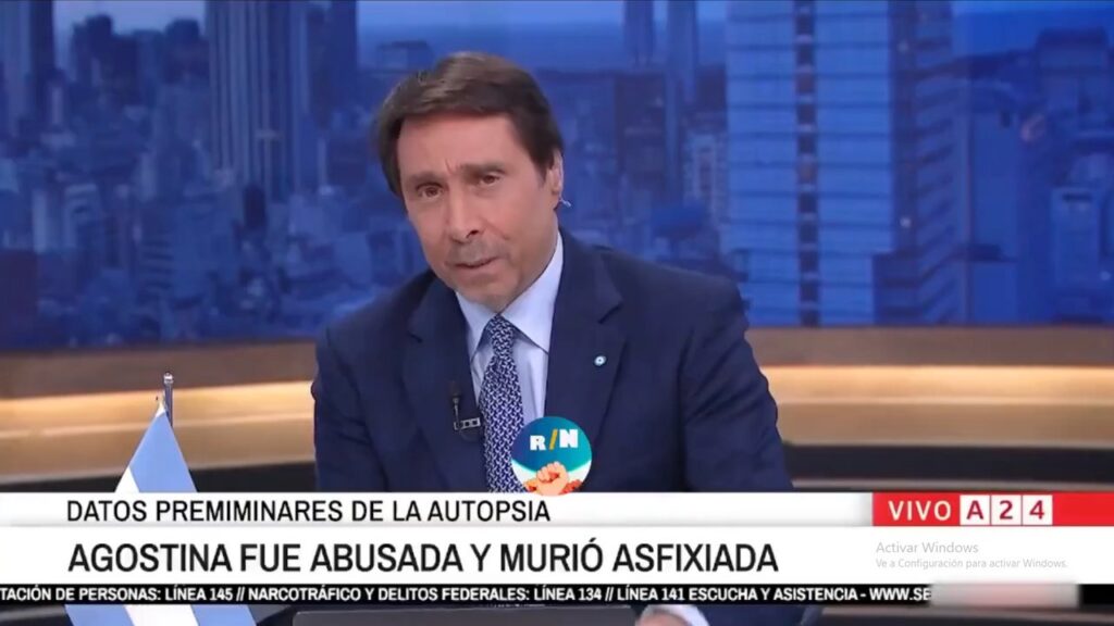 Hasta Feinmann contradijo al Gobierno: “Que quede bien claro, estamos hablando de un femicidio, no apareció una mujer muerta, asesinaron a una niña”