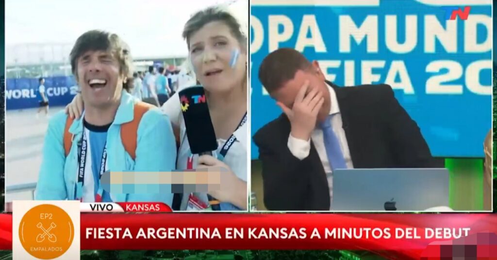 El desopilante cruce de Robertito Funes Ugarte en la previa de Argentina que hizo estallar de risa a Jonatan Viale