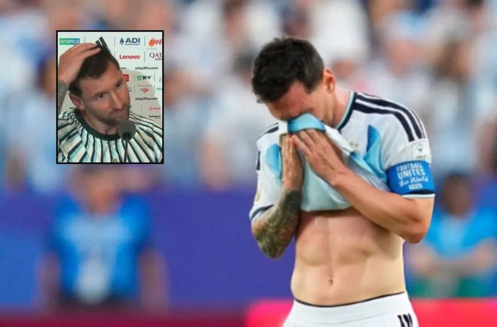 Messi habló de problemas personales y las redes se llenaron de memes de Antonella: ¿qué pasó?