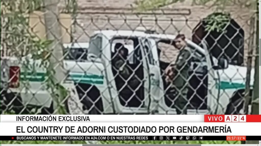 La Justicia investiga por qué Gendarmería está custodiando el country de Adorni, el hecho complica a la ministra Monteoliva