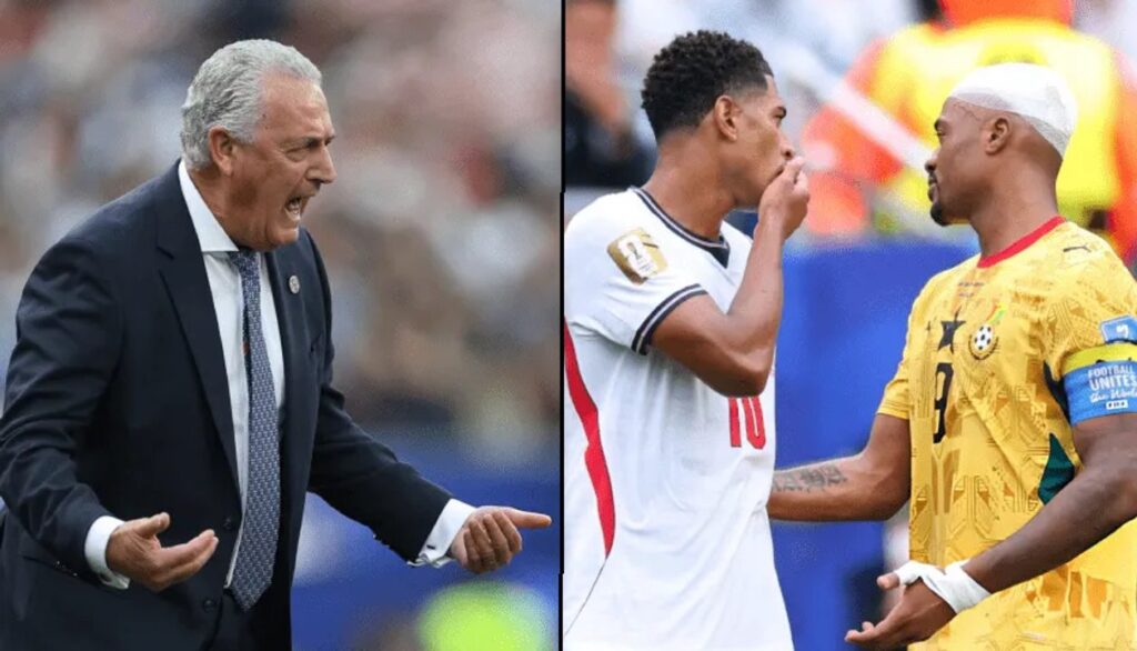 La chicana de Alfaro a la FIFA tras no haber expulsado a Bellingham por taparse la boca