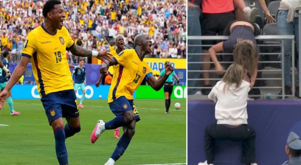 Ecuador hizo historia: le ganó a Alemania y las redes arden con el festejo de Beccacece