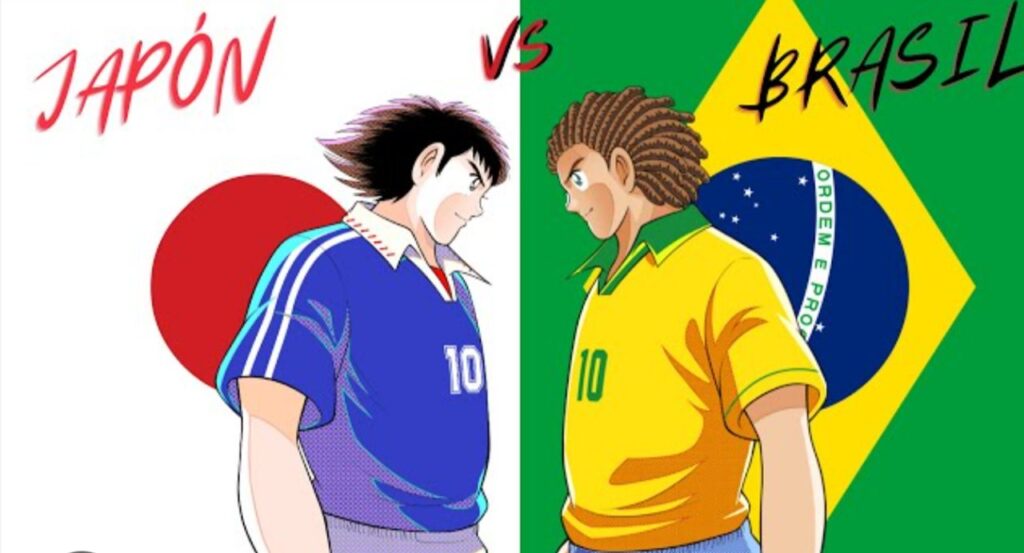 Memes y reacciones increíbles: explotaron las redes por el cruce de Brasil y Japón recordando a los Supercampeones