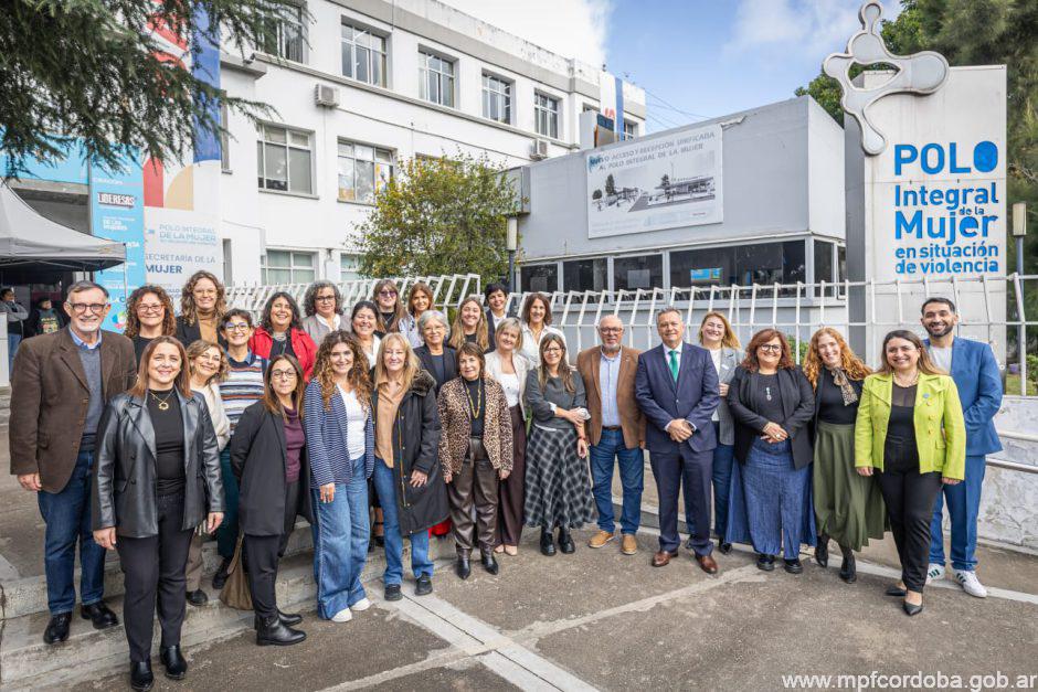 El Fiscal General recibió a la vicepresidenta y a la titular de la Corte Suprema de Justicia de Uruguay en el Polo de la Mujer