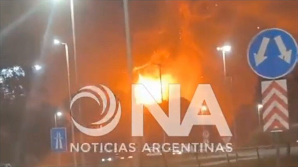 Explosión en Ezeiza: Cañuelas activa "plan de catástrofe" y pide a los vecinos que usen barbijos