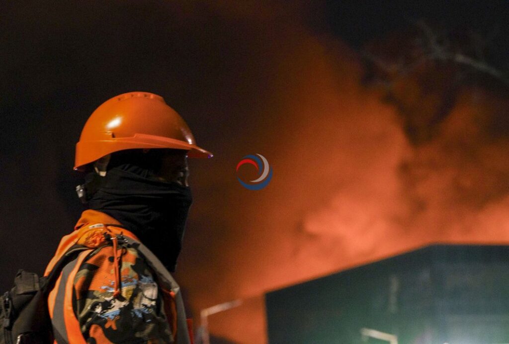 FOTOS DE LA AGENCIA NOTICIAS ARGENTINAS | Explosión en Ezeiza