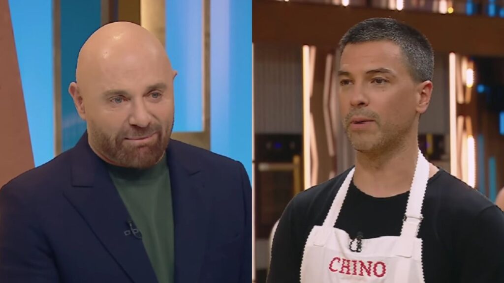 Tensión: el Chino Leunis se plantó con Germán Martitegui en MasterChef Celebrity