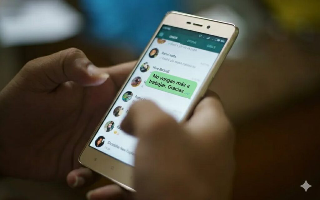 La Justicia consideró que un mensaje de WhatsApp vale como un telegrama o una carta documento