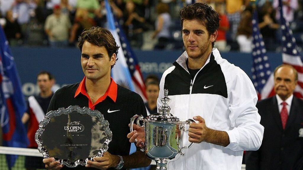 Federer recordó la final del US Open 2009 ante Del Potro: “Debería haber ganado”