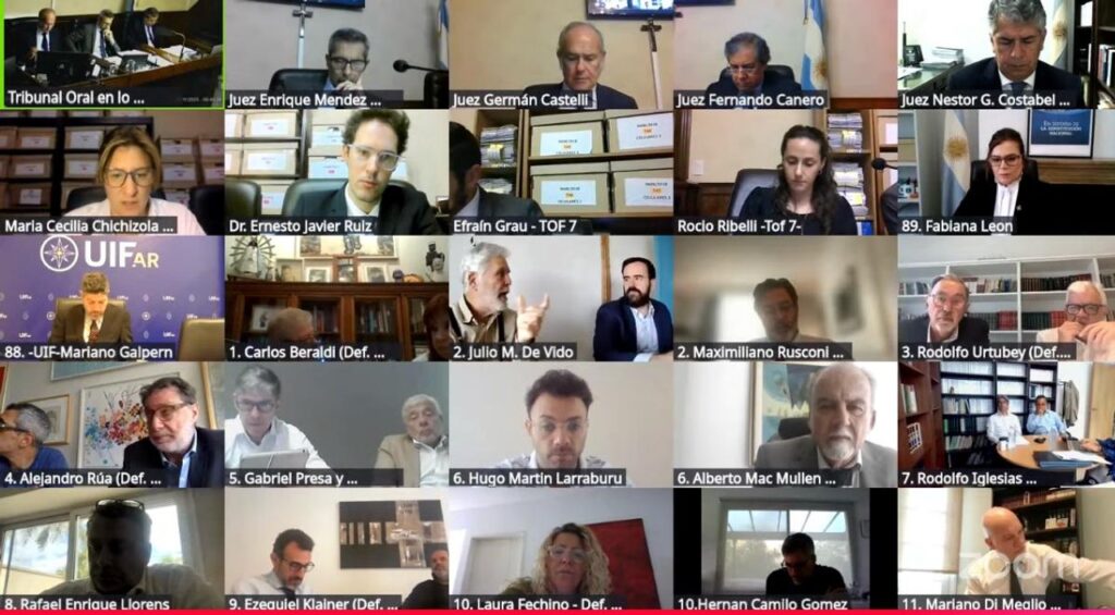 Cuadernos de las Coimas: inicia la tercera audiencia del juicio