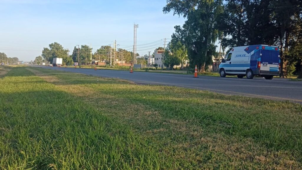 Un muerto en Ruta 2 tras un accidente de tránsito