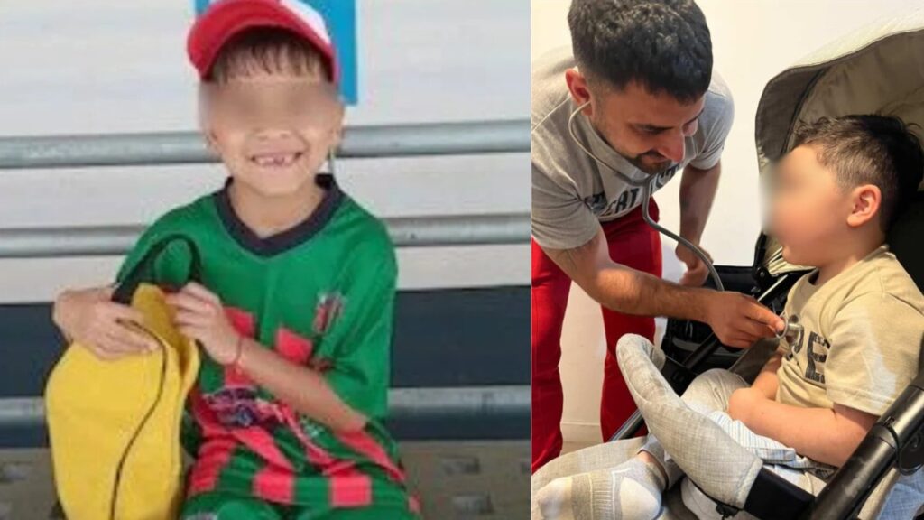 “Muy difícil”: el papá de Thiago visitó al nene que recibió el corazón de su hijo