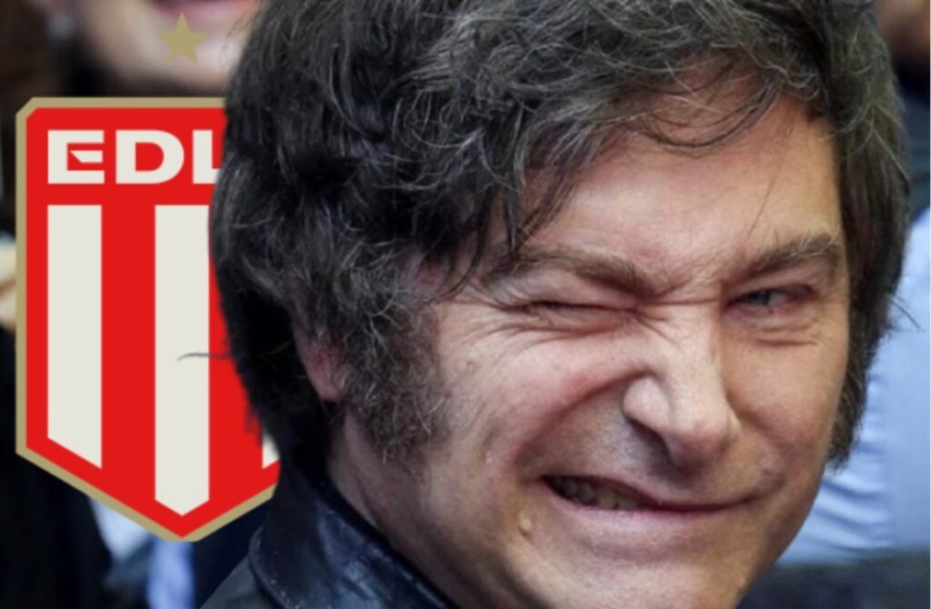 El guiño de Milei a Estudiantes en plena pelea con la AFA