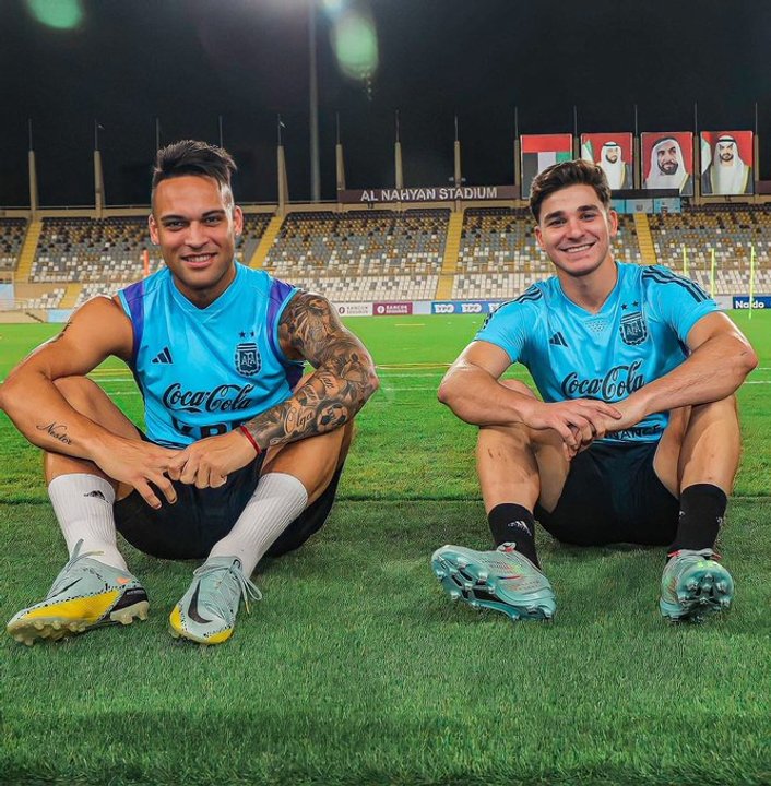 Los elogios del ‘Toro’ Martínez a Álvarez previo al Atlético de Madrid – Inter