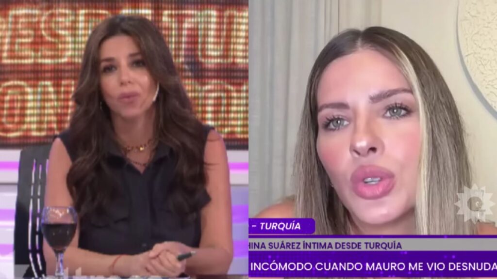 Tenso: la China Suárez se peleó con una panelista en vivo