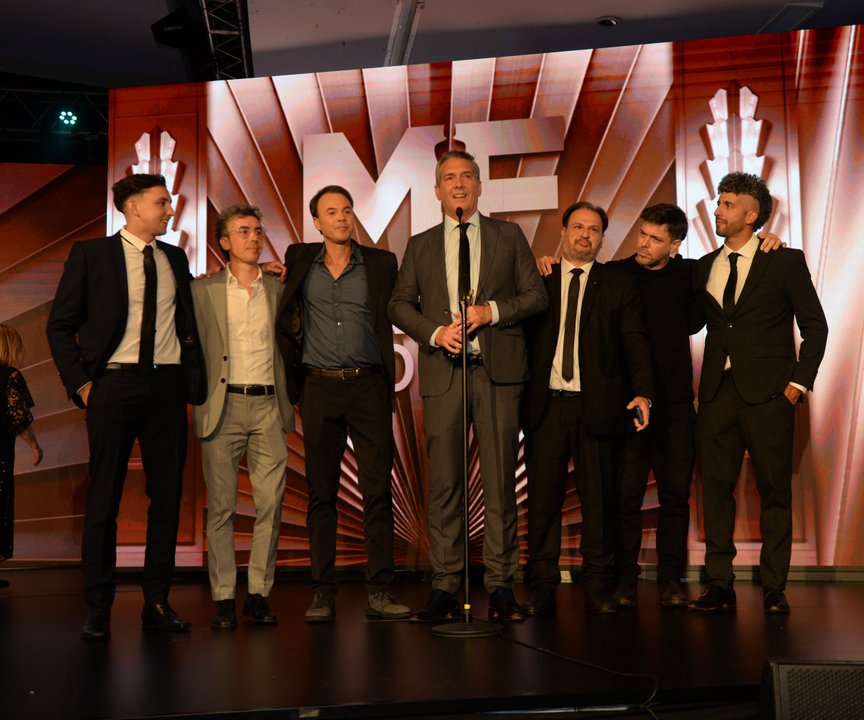 Franco Mercuriali, ganador del Martín Fierro de Cable