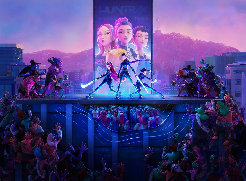 De qué trata “Las guerreras K-pop”, la película de Netflix con un soundtrack que arrasa en Billboard