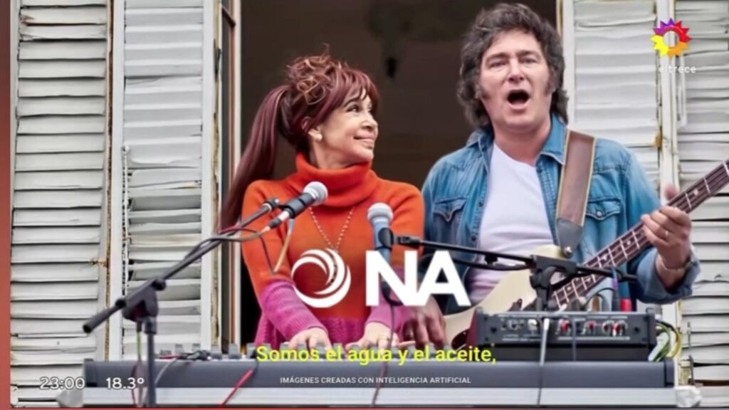 Video: la canción por los 100 programas de Mario Pergolini con Cristina y Milei juntos