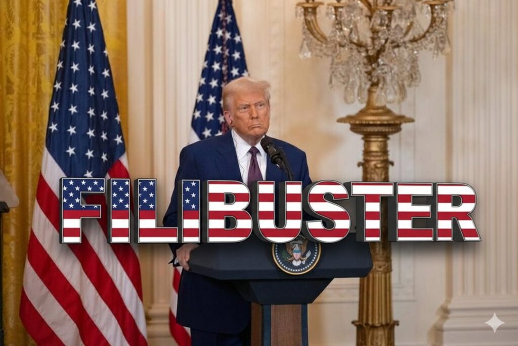 Qué significa "filibuster", el término que usó Donald Trump para justificar su derrota electoral