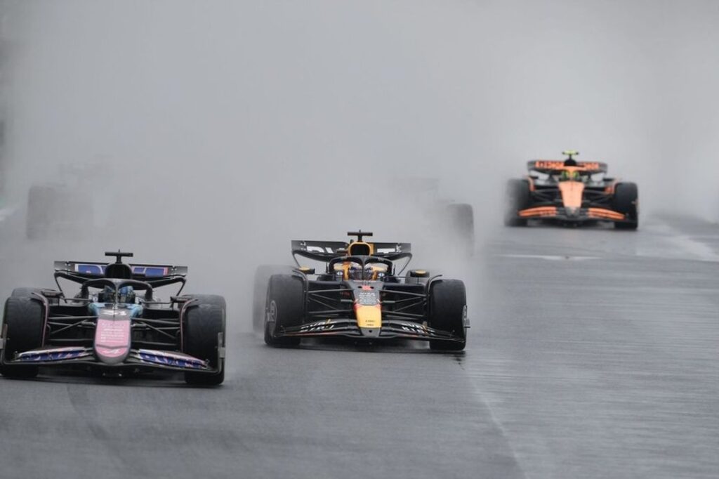 Sonríe Verstappen y sufre Colapinto: la lluvia podría decir presente en el GP de Brasil
