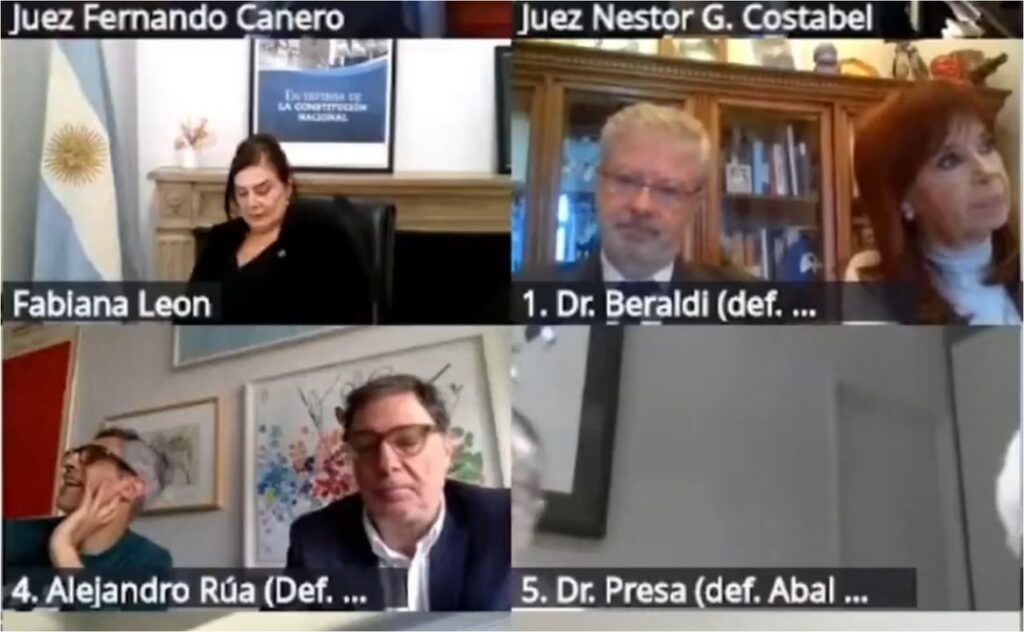 Causa Cuadernos: Cristina Kirchner no quería salir en cámara desde su prisión domiciliaria y el juez la obligó