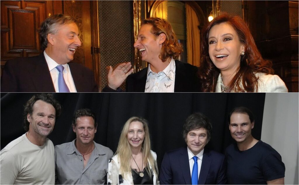 David Nalbandian, del spot "Dolores Argentina" para Cristina Kirchner a la foto abrazado con los Milei