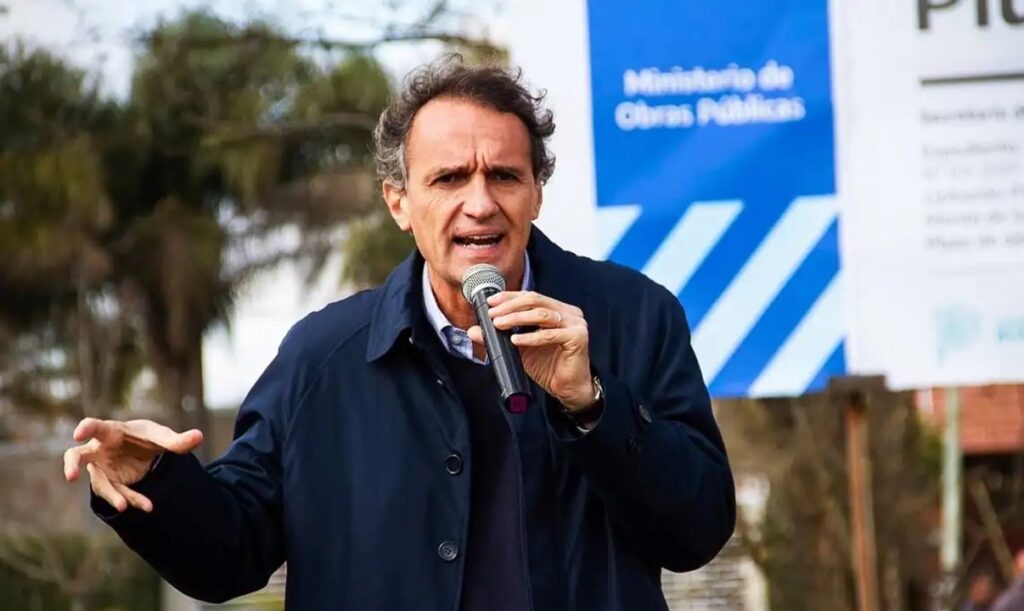 Dura crítica de un ministro de Kicillof a Milei por la parálisis en el plan de la Cuenca del Salado