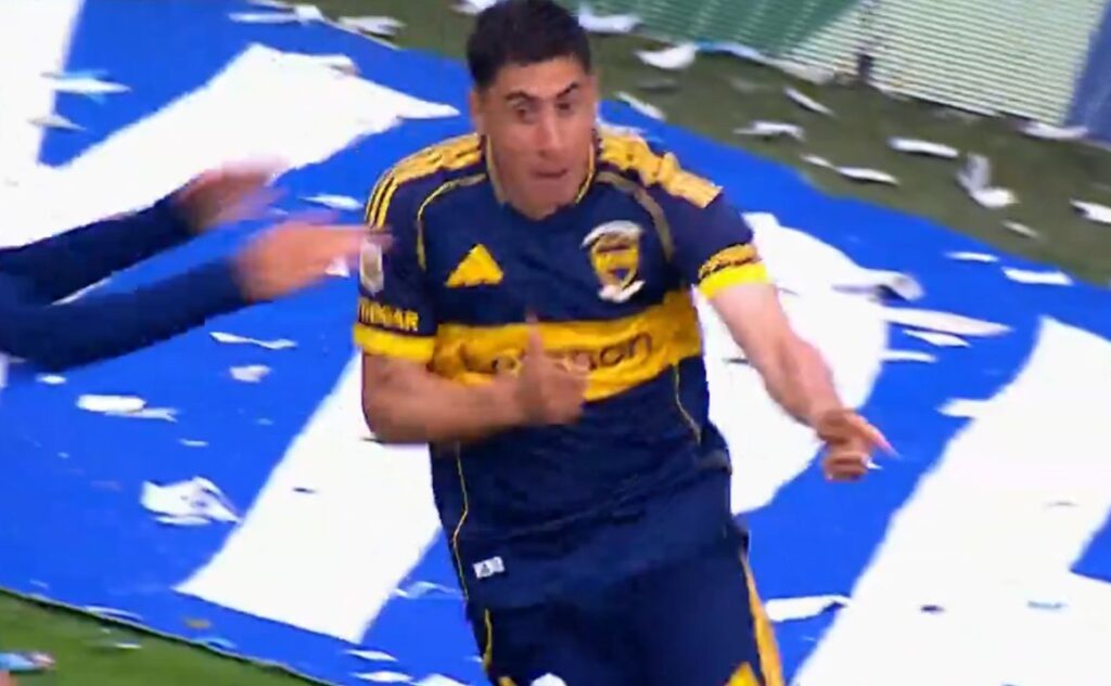 VIDEO: Merentiel anotó el 2-0 para Boca en el Superclásico luego de una gran jugada individual de Zeballos