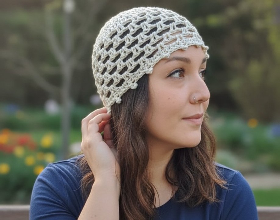 “Mesh hat”: el gorro de crochet liviano que se convirtió en el accesorio estrella del verano