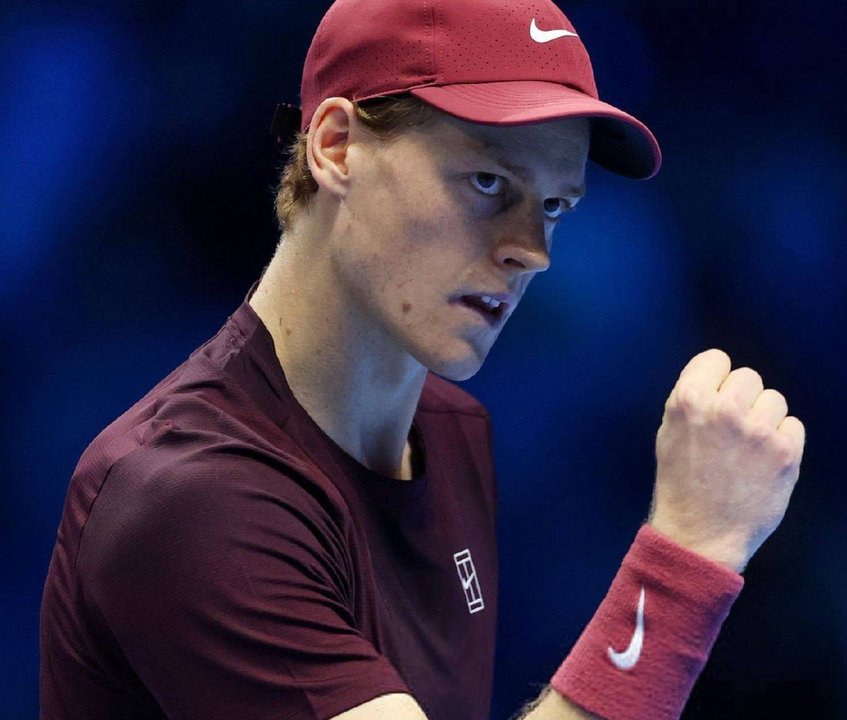 Sinner comenzó con el pie derecho su defensa del título en las ATP Finals