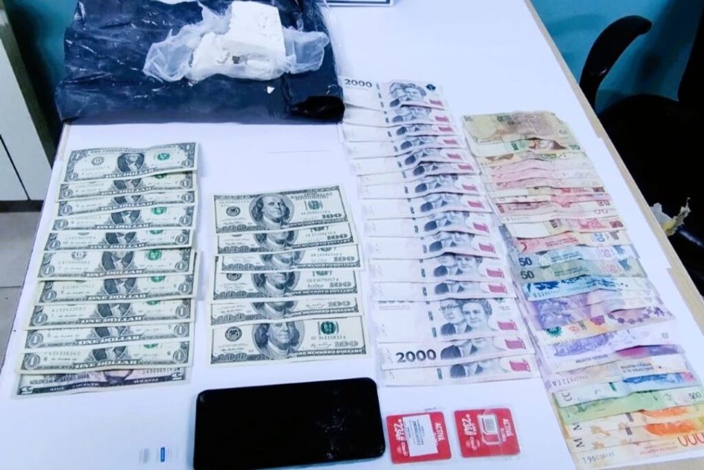 Condenaron a cuatro años de prisión a un hombre que llevaba 350 gramos de cocaína adosados al cuerpo