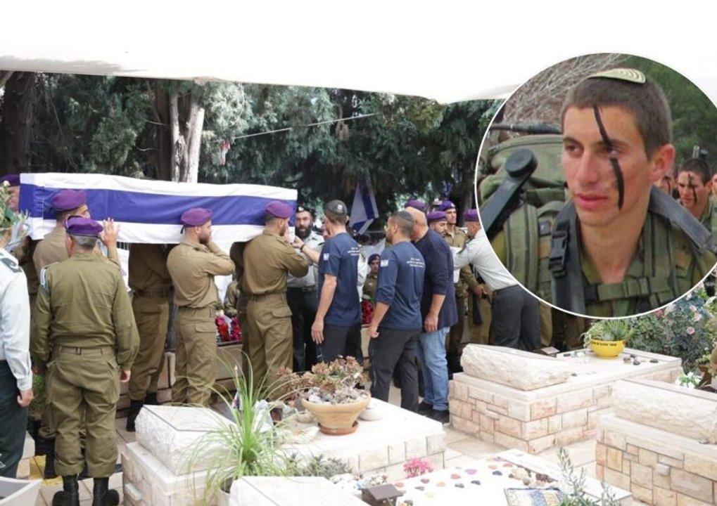 Una multitud en Israel despidió los restos de Hadar Goldin