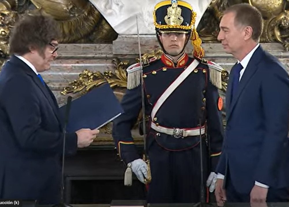Santilli juró su cargo como ministro del Interior