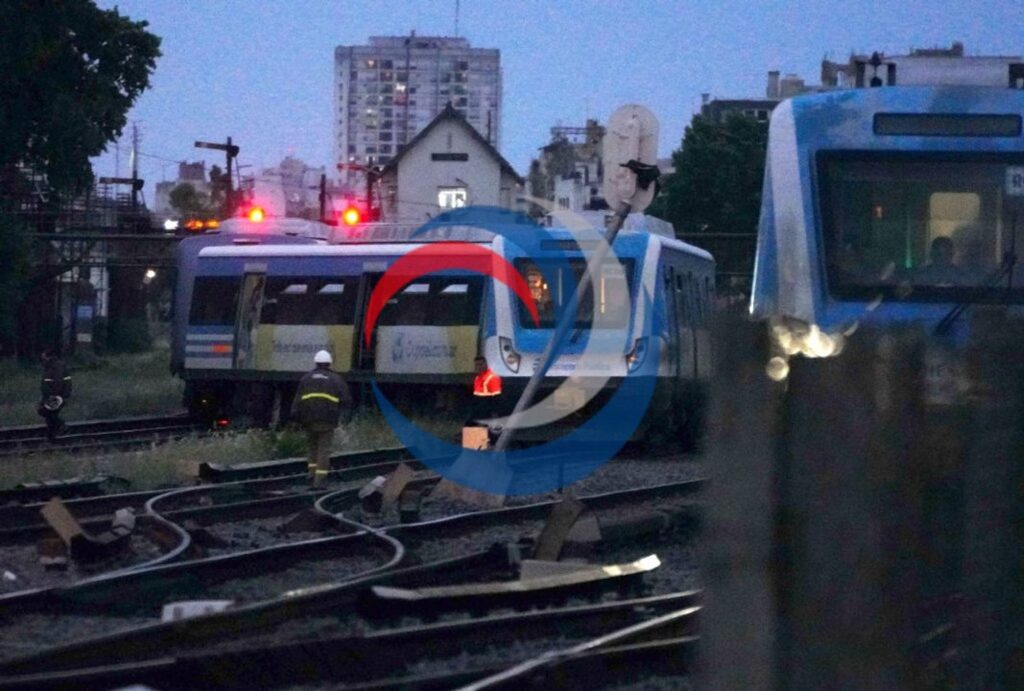 Descarrilamiento en Liniers: fotos de la Agencia Noticias Argentinas