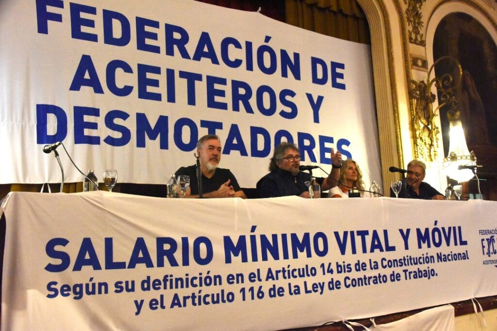 Aceiteros anunció un par contra la reforma laboral que impulsa Javier Milei