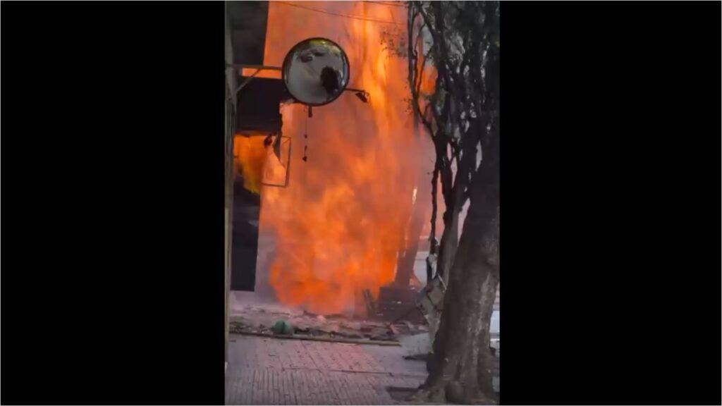 VIDEO: Imágenes impactantes de la explosión por escape de gas en Caballito