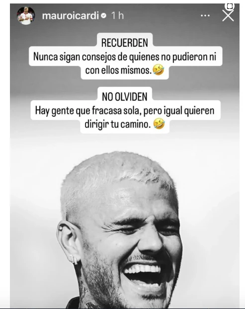 El terrible mensaje de Mauro Icardi contra Wanda Nara que explotó todo: “Fracasa sola y…”