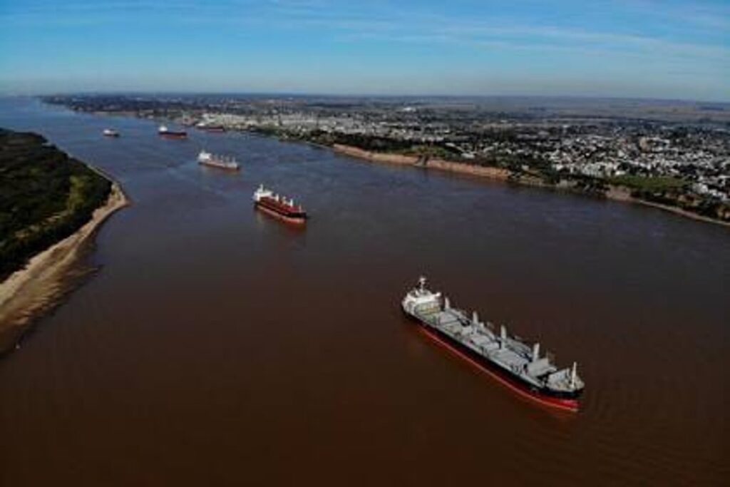 Una agroexportadora china por primera vez llena tres barcos argentinos con trigo y los manda directo