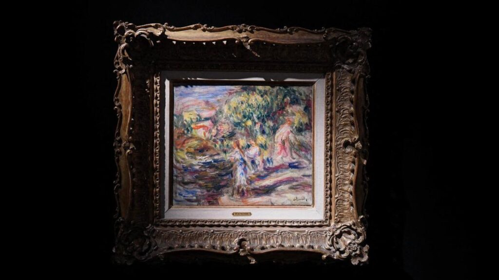 Un Renoir expoliado por los nazis se vendió por más de 300.000 euros en París