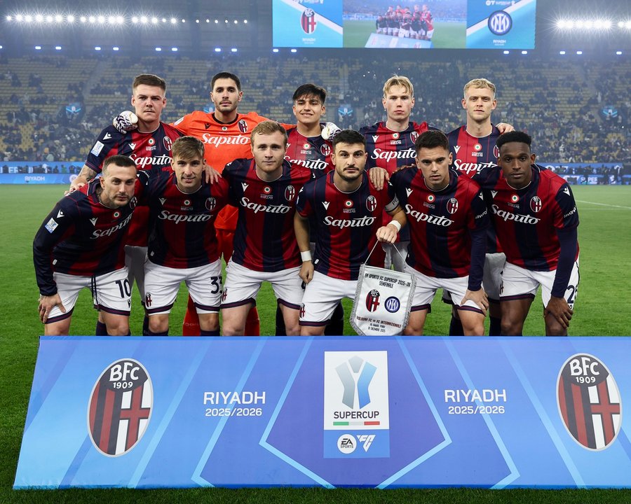 Bologna jugará la final de la Supercoppa Italiana ante el Napoli